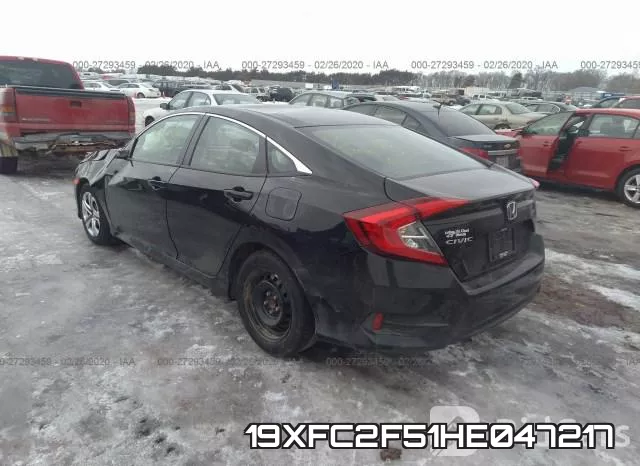 19XFC2F51HE047217 фото 4