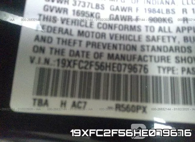 19XFC2F56HE079676 фото 10