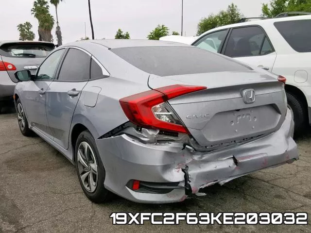 19XFC2F63KE203032 фото 4