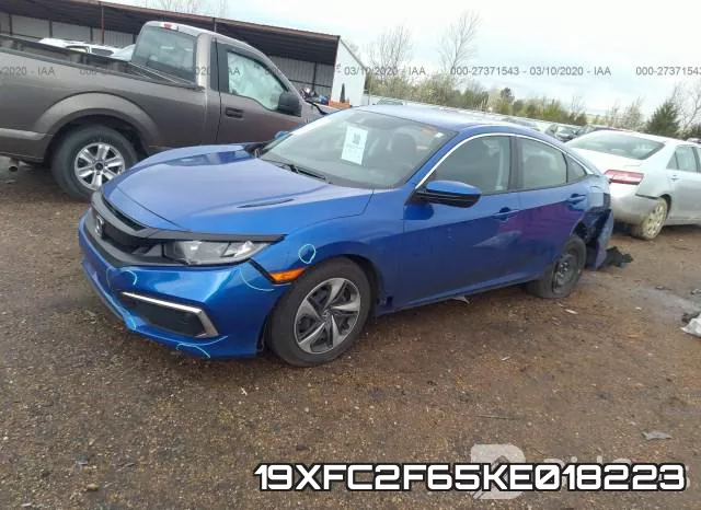 19XFC2F65KE018223 фото 3