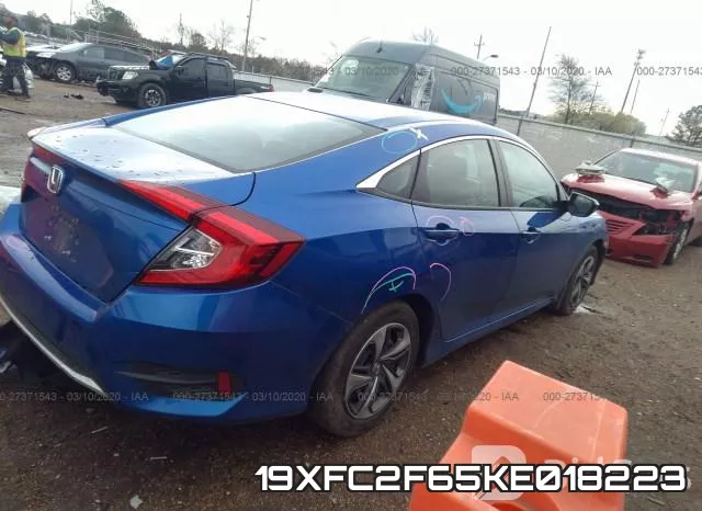 19XFC2F65KE018223 фото 5