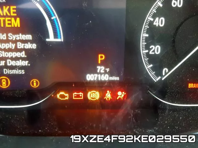 19XZE4F92KE029550 фото 9
