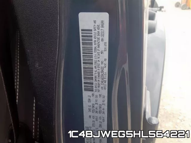 1C4BJWEG5HL564221 фото 2