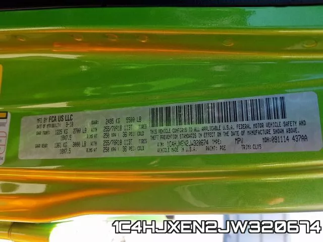 1C4HJXEN2JW320674 фото 2