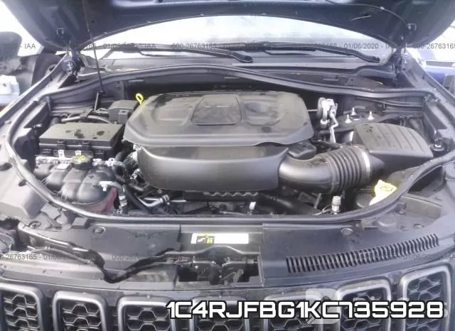 1C4RJFBG1KC735928 фото 2