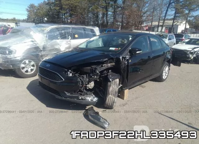 1FADP3F22HL335493 фото 2