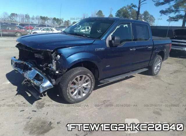 1FTEW1EG2HKC20840 фото 3
