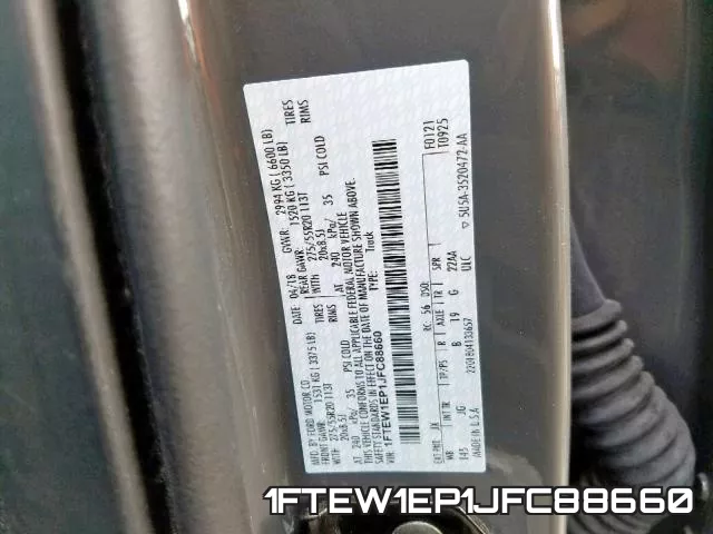 1FTEW1EP1JFC88660 фото 2