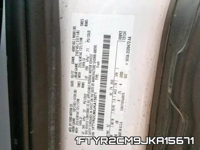 1FTYR2CM9JKA15671 фото 2