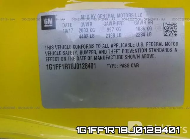 1G1FF1R78J0128401 фото 10