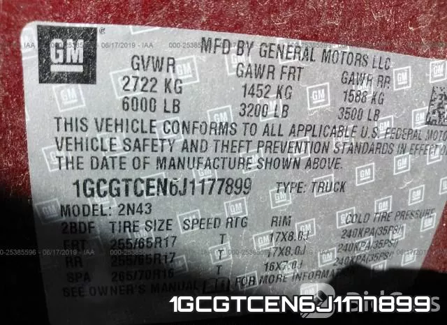 1GCGTCEN6J1177899 фото 10