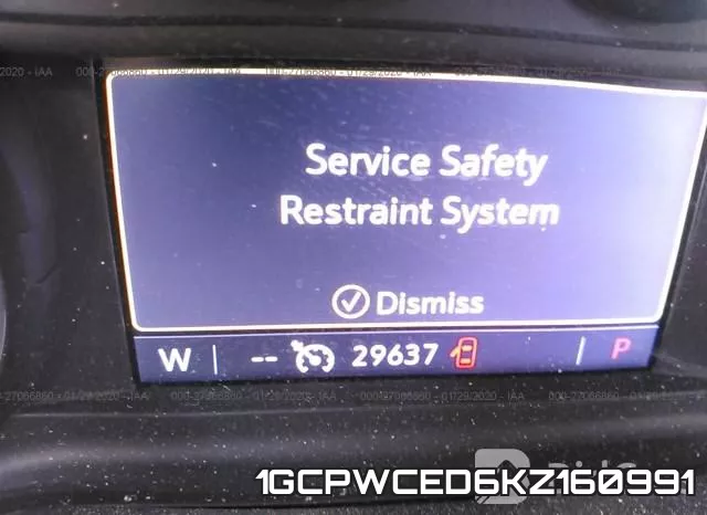 1GCPWCED6KZ160991 фото 8