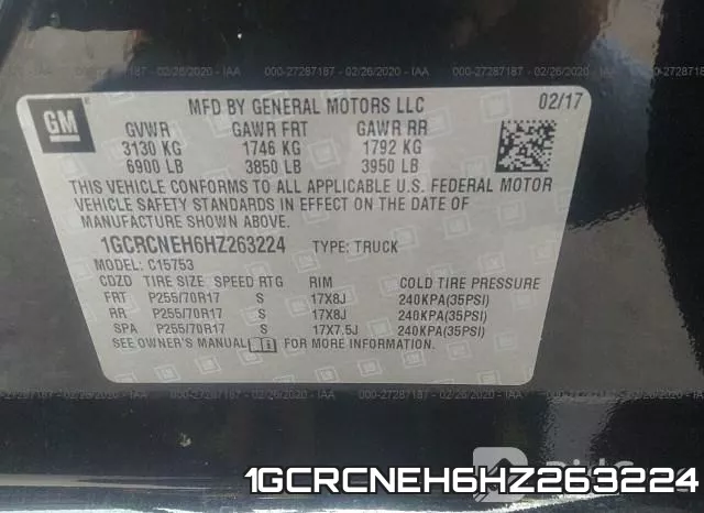 1GCRCNEH6HZ263224 фото 10