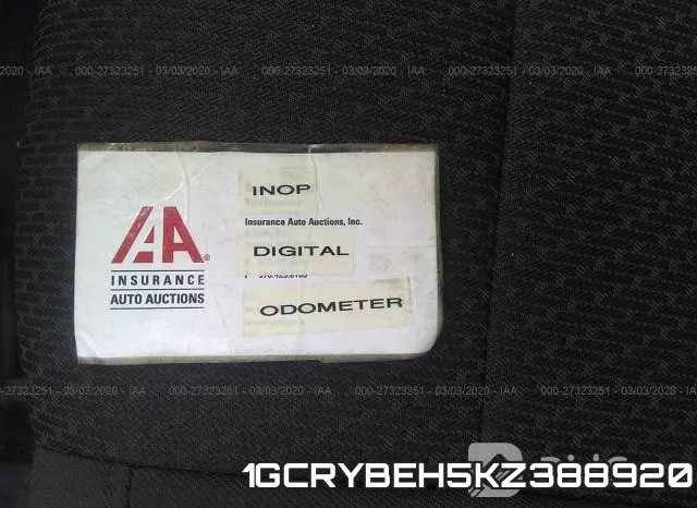 1GCRYBEH5KZ388920 фото 8