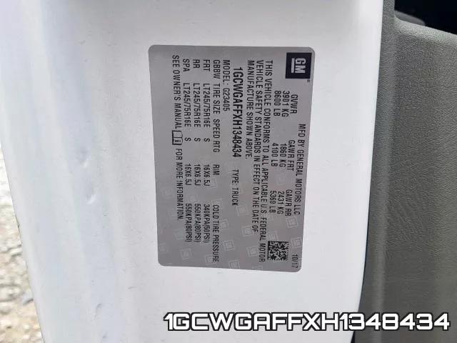 1GCWGAFFXH1348434 фото 2