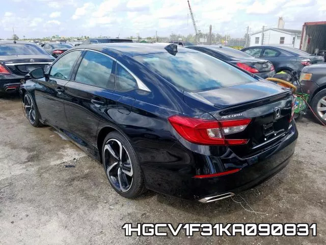 1HGCV1F31KA090831 фото 4