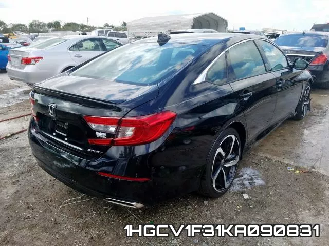 1HGCV1F31KA090831 фото 5