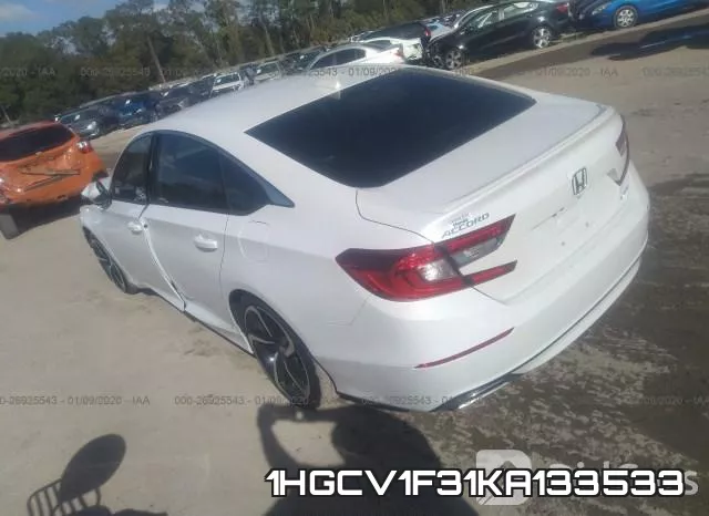 1HGCV1F31KA133533 фото 4