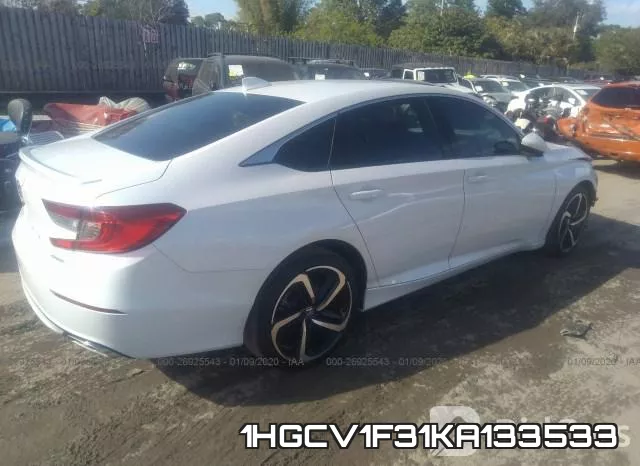 1HGCV1F31KA133533 фото 5