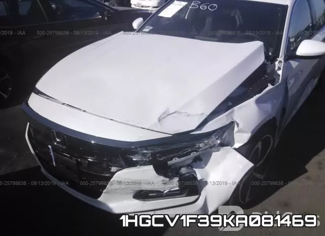 1HGCV1F39KA081469 фото 7