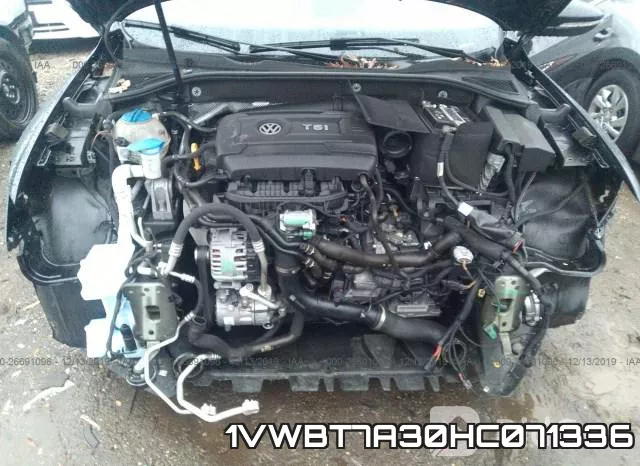 1VWBT7A30HC071336 фото 2