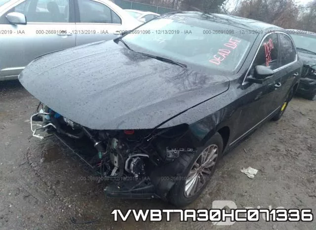 1VWBT7A30HC071336 фото 3