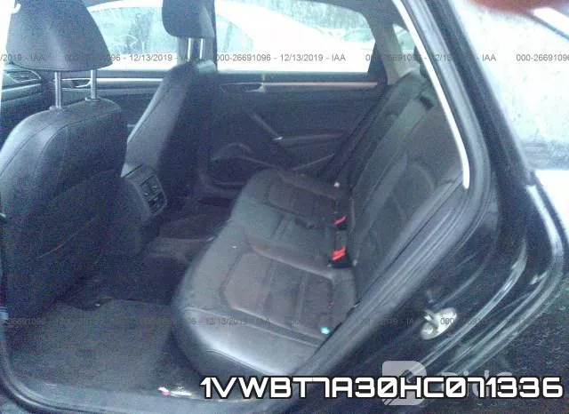 1VWBT7A30HC071336 фото 9