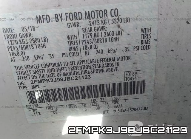 2FMPK3J98JBC21123 фото 10