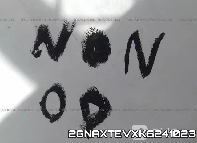 2GNAXTEVXK6241023 фото 8
