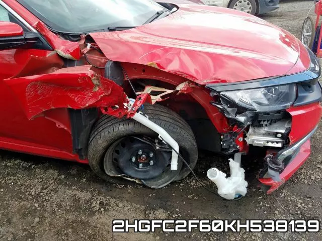 2HGFC2F60KH538139 фото 10