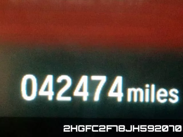 2HGFC2F78JH592070 фото 9