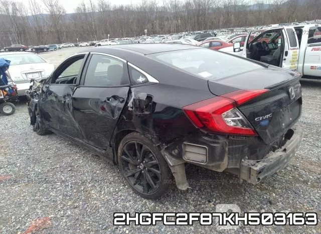 2HGFC2F87KH503163 фото 4
