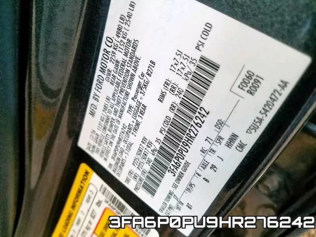 3FA6P0PU9HR276242 фото 2