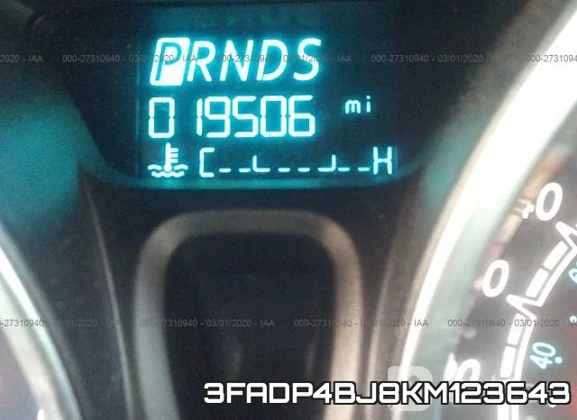 3FADP4BJ8KM123643 фото 8