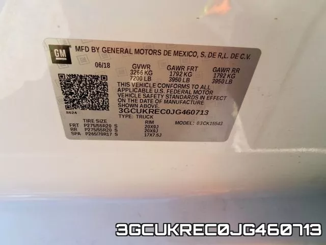 3GCUKREC0JG460713 фото 2