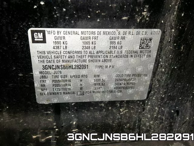 3GNCJNSB6HL282091 фото 2