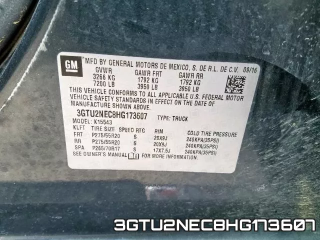 3GTU2NEC8HG173607 фото 2