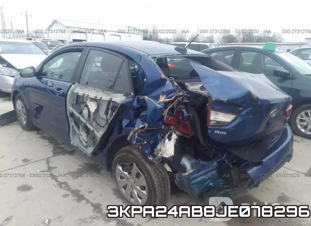 3KPA24AB8JE078296 фото 4
