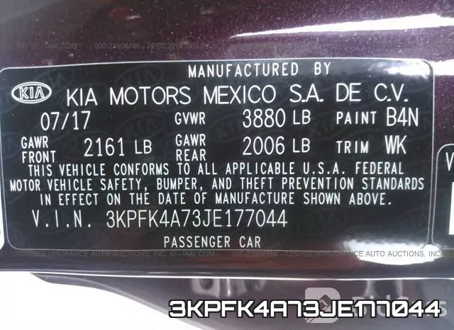 3KPFK4A73JE177044 фото 10