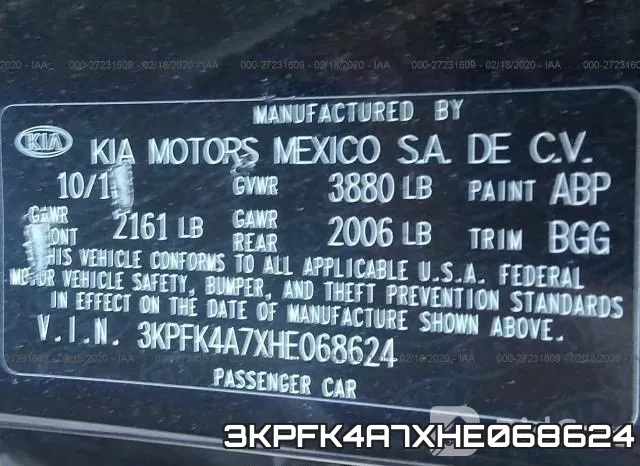 3KPFK4A7XHE068624 фото 7