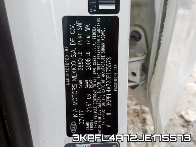 3KPFL4A72JE175573 фото 2
