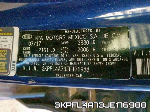 3KPFL4A73JE176988 фото 2