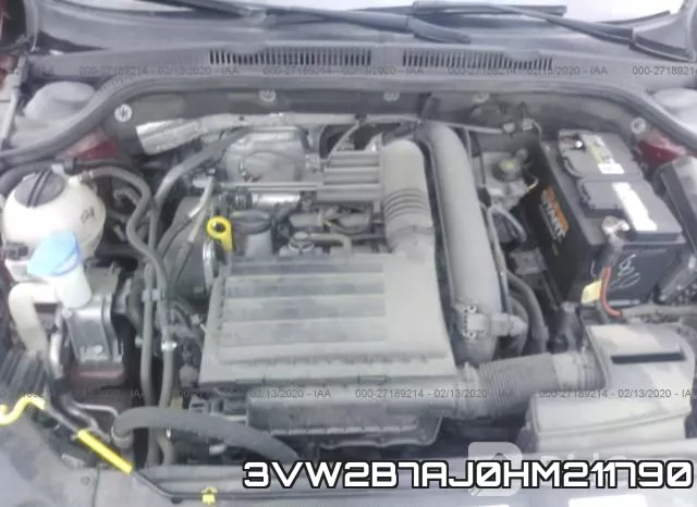 3VW2B7AJ0HM211790 фото 2