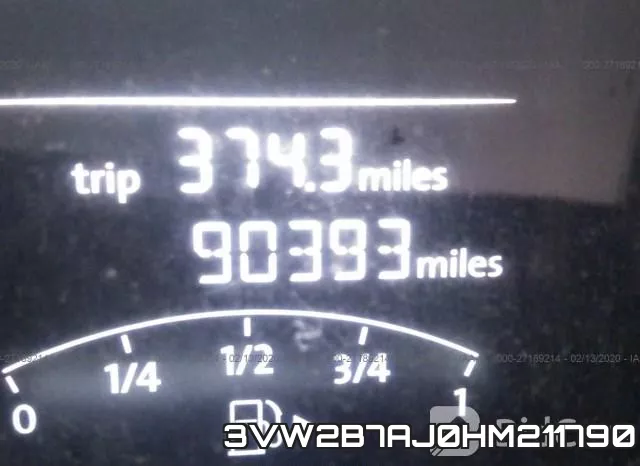3VW2B7AJ0HM211790 фото 8