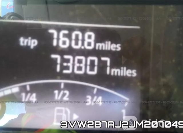 3VW2B7AJ2JM207049 фото 8