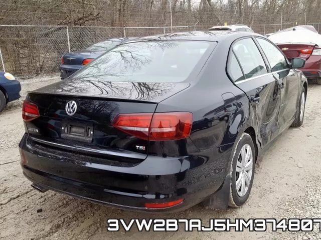 3VW2B7AJ5HM374807 фото 5