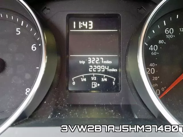 3VW2B7AJ5HM374807 фото 8