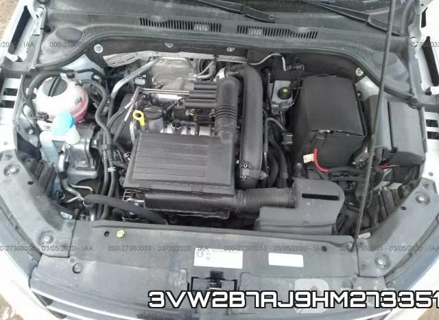 3VW2B7AJ9HM273351 фото 2