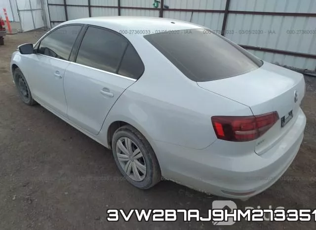 3VW2B7AJ9HM273351 фото 4