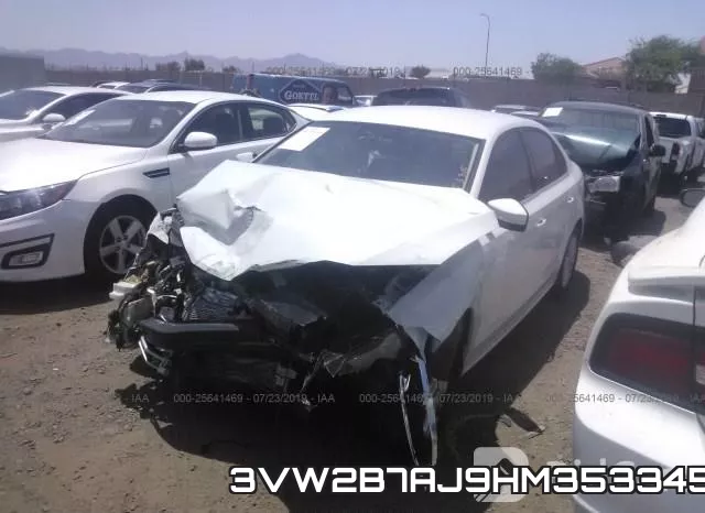 3VW2B7AJ9HM353345 фото 3